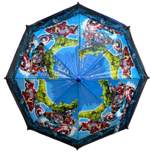 OMBRELLO AVENGERS MARVEL MANUALE 8 RAGGI BAMBINO - M02646MC