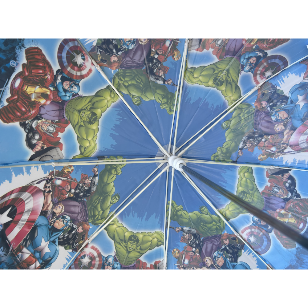 OMBRELLO AVENGERS MARVEL MANUALE 8 RAGGI BAMBINO - M02646MC