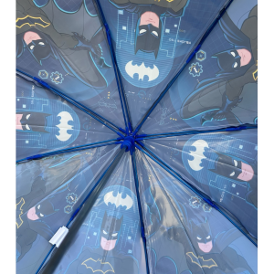 SET PIOGGIA MANTELLINA + OMBRELLO BATMAN 3/4 ANNI BAMBINO - L04575MC+L04573MC