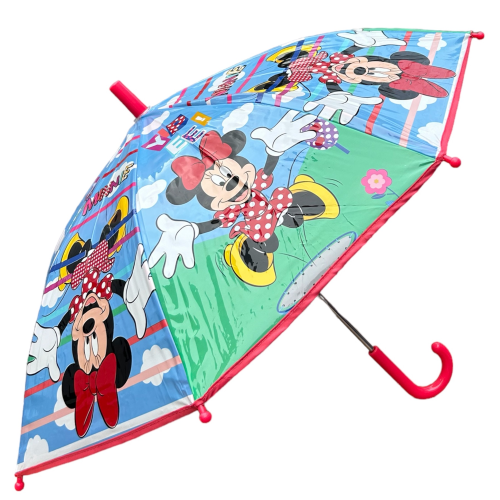 OMBRELLO MINNIE DISNEY MANUALE 8 RAGGI BAMBINO - D06522MC