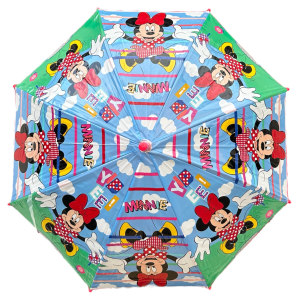 OMBRELLO MINNIE DISNEY MANUALE 8 RAGGI BAMBINO - D06522MC