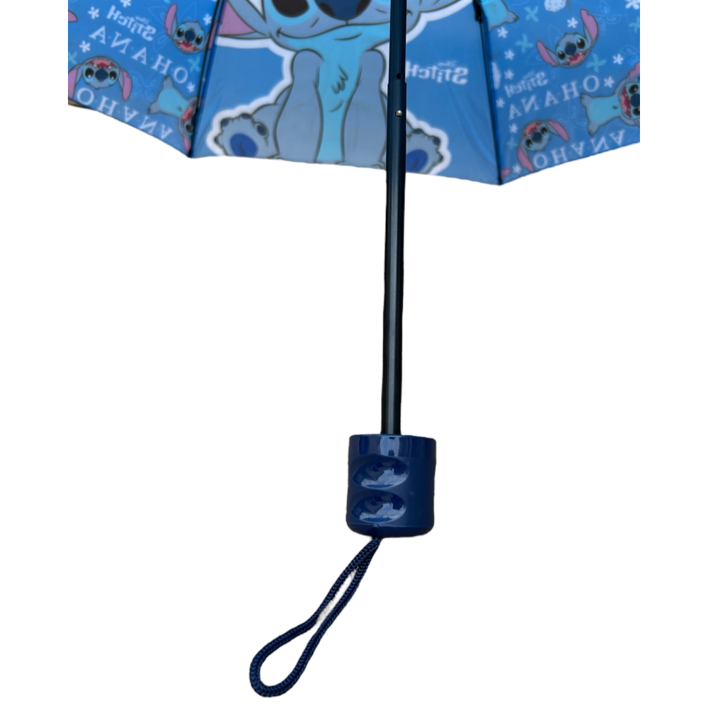 OMBRELLO PIEGHEVOLE STITCH DISNEY 8 RAGGI BAMBINO - D06492MC