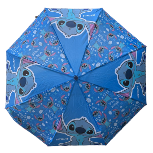 OMBRELLO PIEGHEVOLE STITCH DISNEY 8 RAGGI BAMBINO - D06492MC