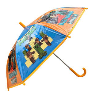 OMBRELLO MINECRAFT MANUALE 8 RAGGI BAMBINO - K04379MC