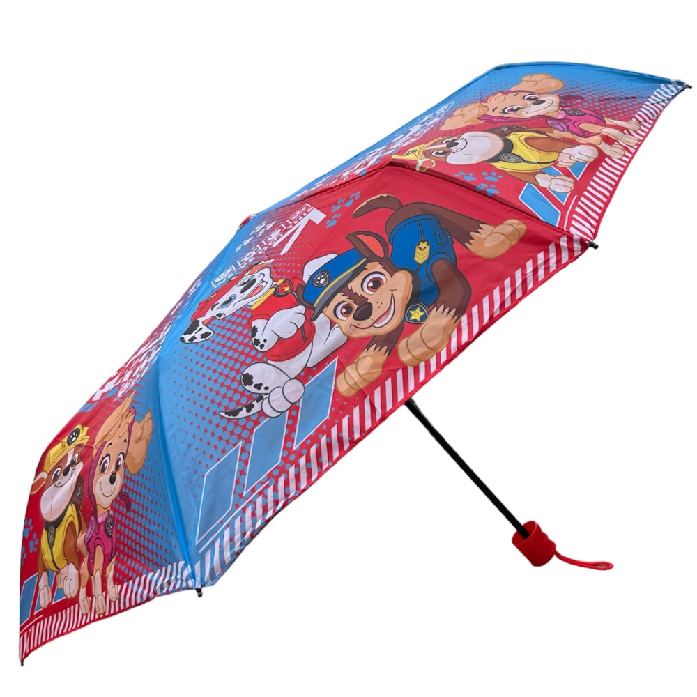 OMBRELLO PIEGHEVOLE PAW PATROL 8 RAGGI BAMBINO - N06514MC
