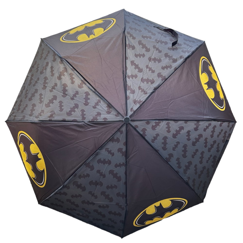 OMBRELLO PIEGHEVOLE BATMAN 8 RAGGI BAMBINO - L04572MC