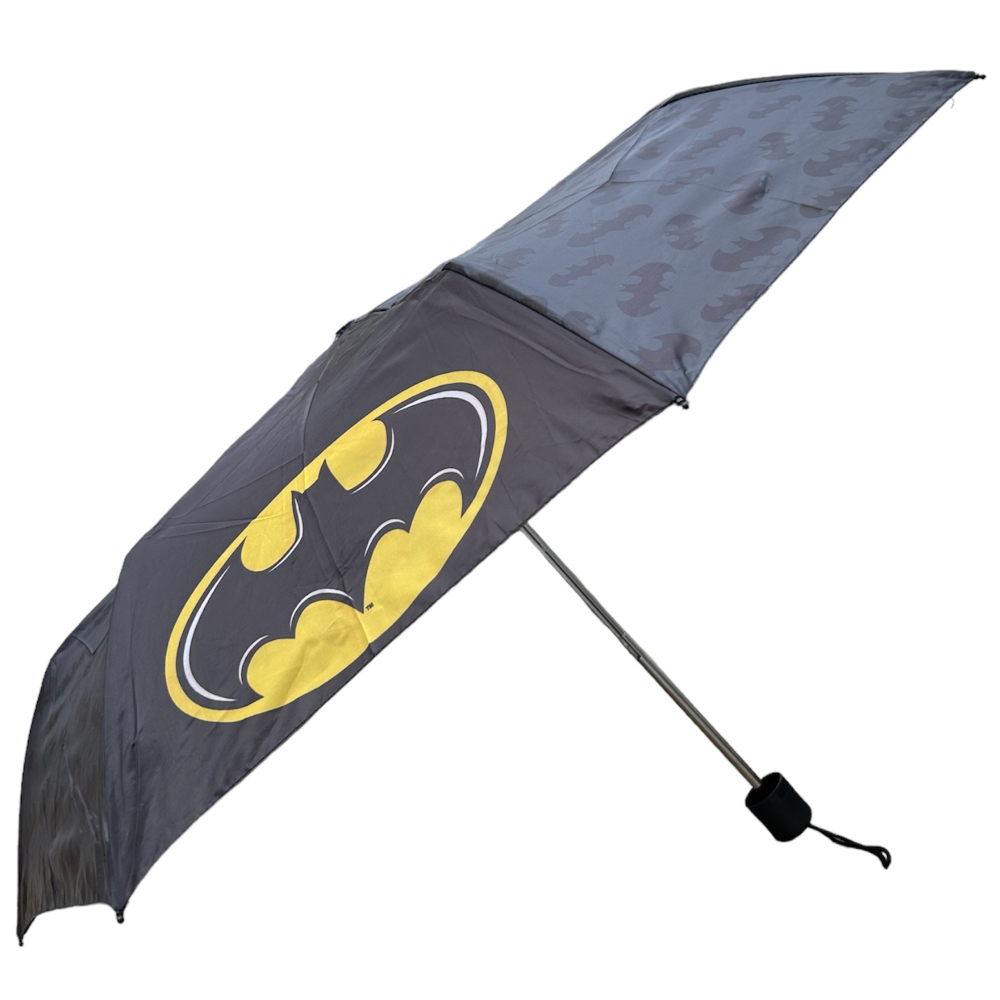 OMBRELLO PIEGHEVOLE BATMAN 8 RAGGI BAMBINO - L04572MC