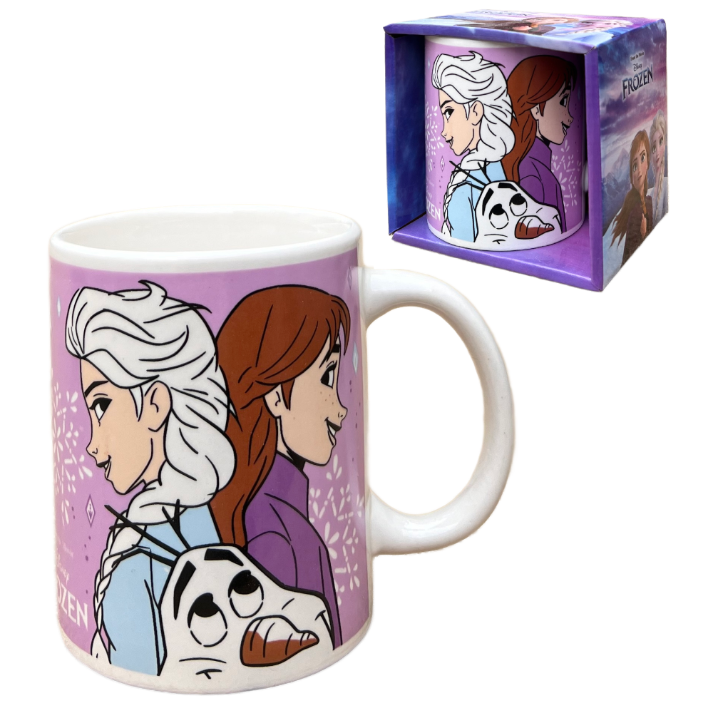 TAZZA MUG FROZEN DISNEY IN CERAMICA 350 ML CONFEZIONE REGALO - D06581MC