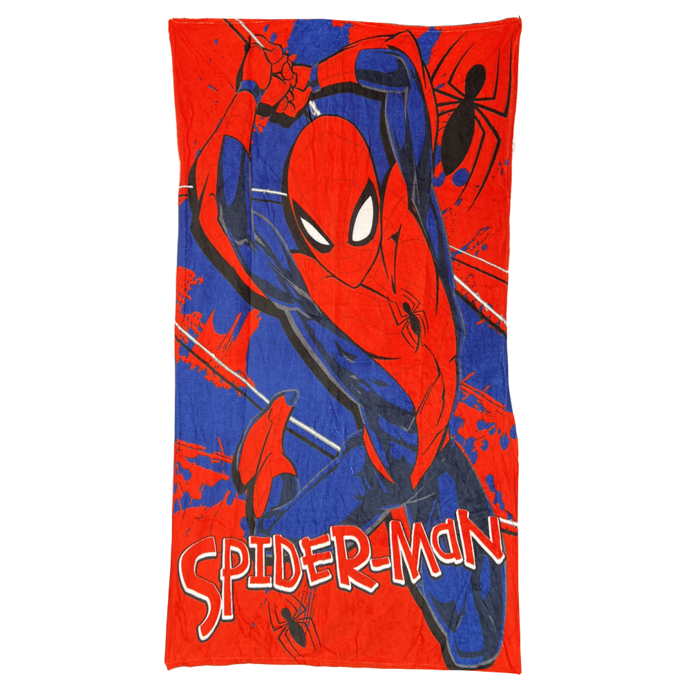 PLAID IN CINIGLIA SIDERMAN MARVEL COPERTA 90 X 140 CM PER BAMBINI - M01736MC