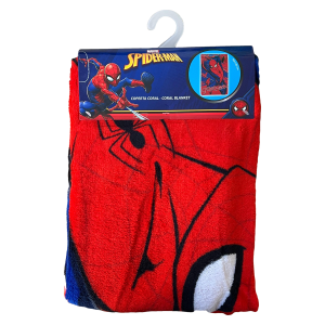 PLAID IN CINIGLIA SIDERMAN MARVEL COPERTA 90 X 140 CM PER BAMBINI - M01736MC