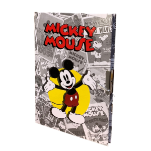 DIARIO SEGRETO MICKEY MOUSE DISNEY TOPOLINO CON SERRATURA IN CONFEZIONE - WD20183