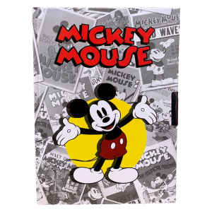 DIARIO SEGRETO MICKEY MOUSE DISNEY TOPOLINO CON SERRATURA IN CONFEZIONE - WD20183