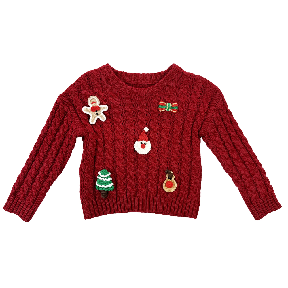 MAGLIONE NATALIZIO YOURS BAMBINO 70%PL 30%PC - Y7535