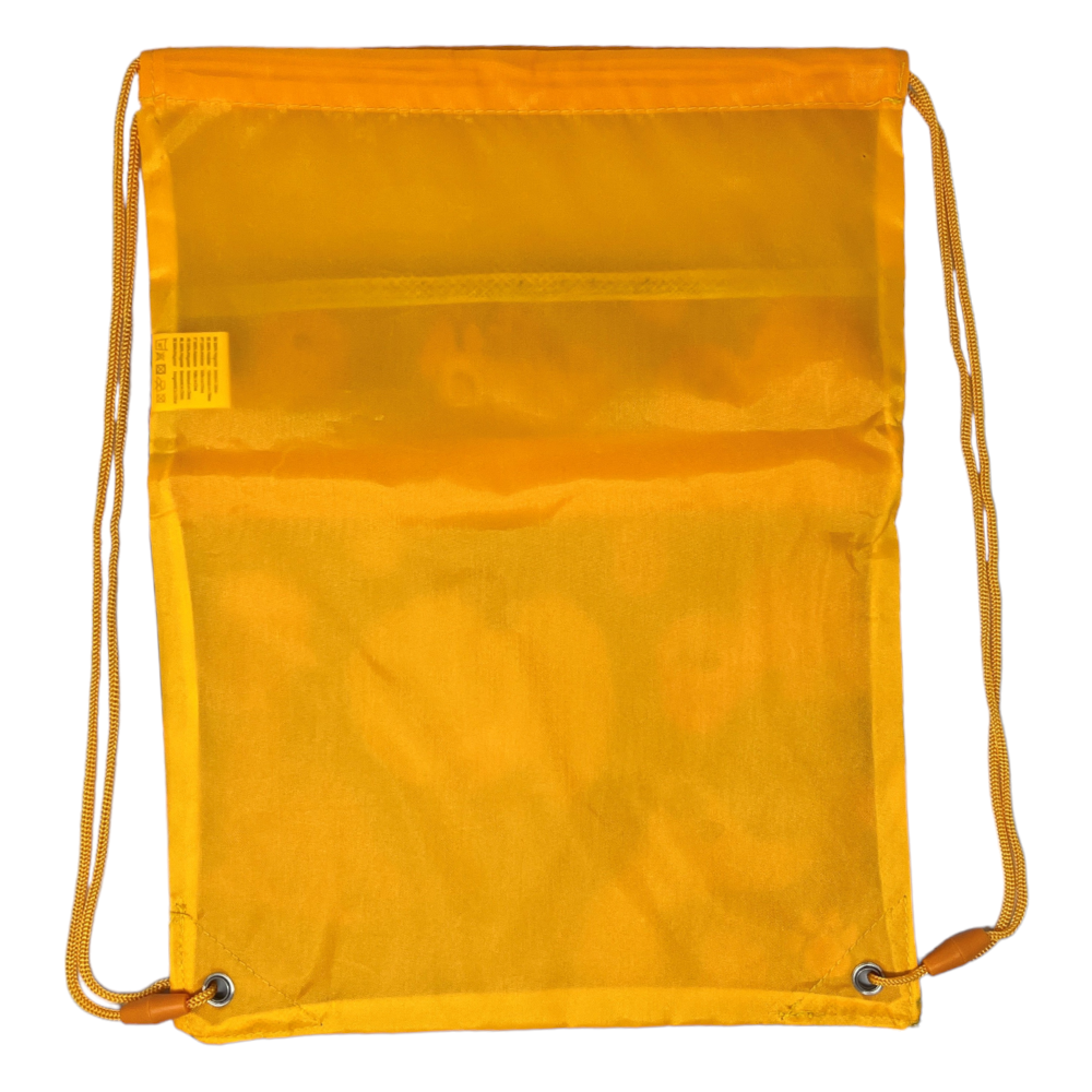SACCA DINOSAURI CON CHIUSURA A COULISSE TASCA FRONTALE BORSA TEMPO LIBERO PALESTRA CM. 40X30 - KL10995