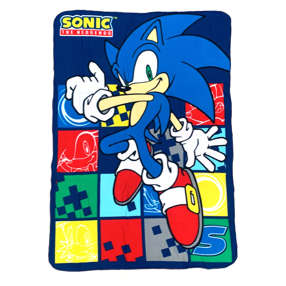 COPERTA PLAID SONIC CM.100x140 - SON23-2563