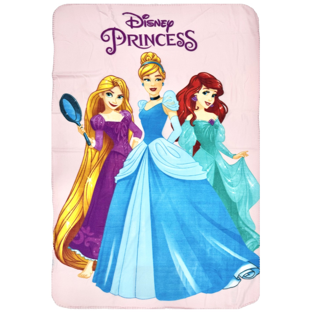 COPERTA PLAID PRINCIPESSE DISNEY CM.100x140 - PRI23-007
