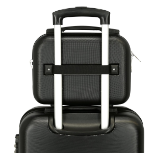BEAUTY CASE MICKEY MOUSE TOPOLINO DISNEY BORSA VIAGGIO IN ABS ADATTABILE A TROLLEY - 3073926