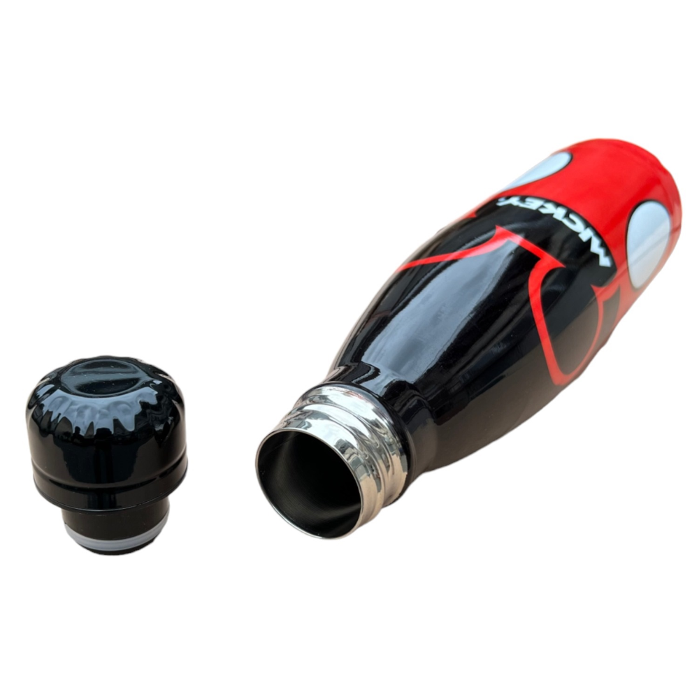 BOTTIGLIA TERMICA IN ACCIAIO INOSSIDABILE TOPOLINO CON TAPPO SVITABILE 500 ML - D07877TE/N