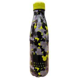 BOTTIGLIA TERMICA IN ACCIAIO INOSSIDABILE TOPOLINO CON TAPPO SVITABILE 500 ML - D07877TE/G