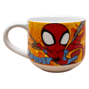 TAZZA LARGA JUMBO SPIDEY MARVEL IN CERAMICA 380 ML CONFEZIONE REGALO -  M06594MC