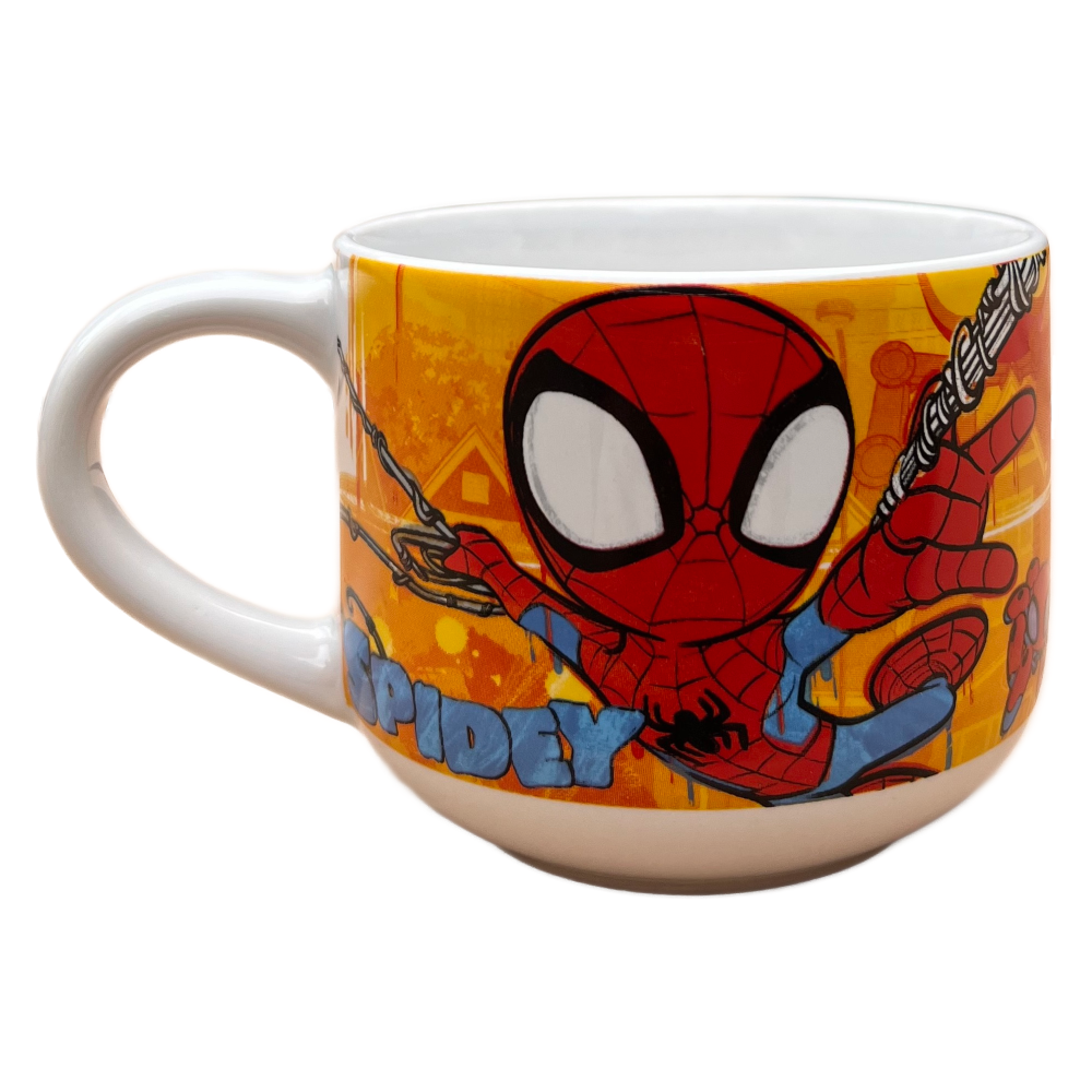 TAZZA LARGA JUMBO SPIDEY MARVEL IN CERAMICA 380 ML CONFEZIONE REGALO -  M06594MC