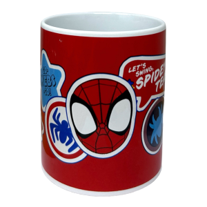 TAZZA MUG SPIDEY E I SUOI FANTASTICI AMICI IN CERAMICA 350 ML CONFEZIONE REGALO - M06595MC