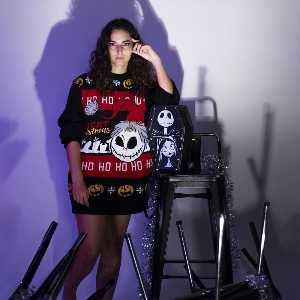 MAGLIONE NATALIZIO NIGHTMARE BEFORE CHRISTMAS ADULTO - 1984