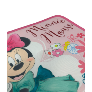 TOVAGLIETTA MINNIE DISNEY COLAZIONE SCUOLA IN POLIESTERE IMPERMEABILE CM. 40X30 - TV11MN