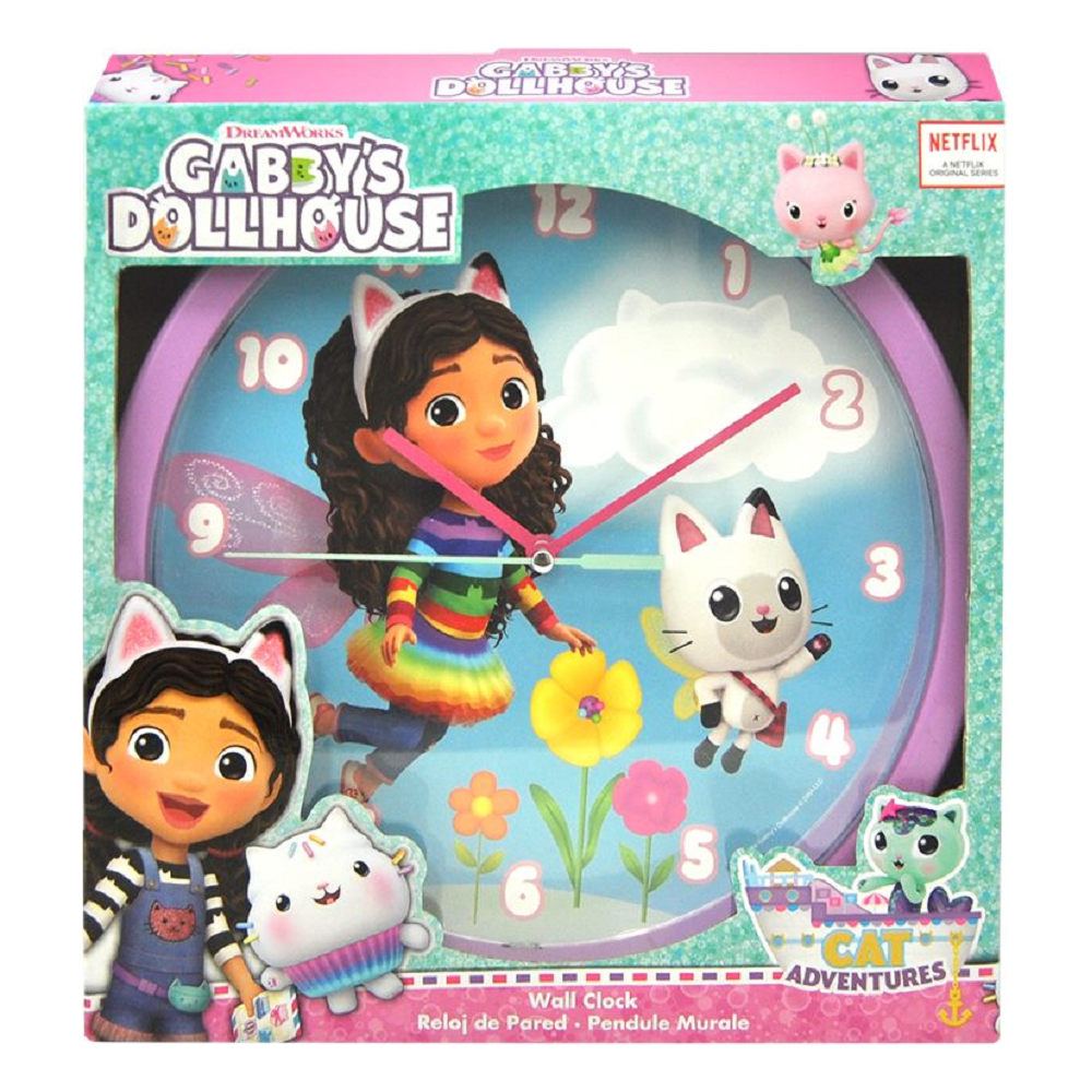 OROLOGIO DA PARETE GABBY'S DOLLHOUSE PANDY PANDA DIAMETRO CM. 25 - GD00021
