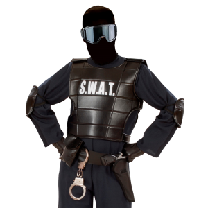 OCCHIALI TATTICI MASCHERINA MILITARE ACCESSORIO PER TRAVESTIMENTI COSTUMI CARNEVALE DA BAMBINO - 02438
