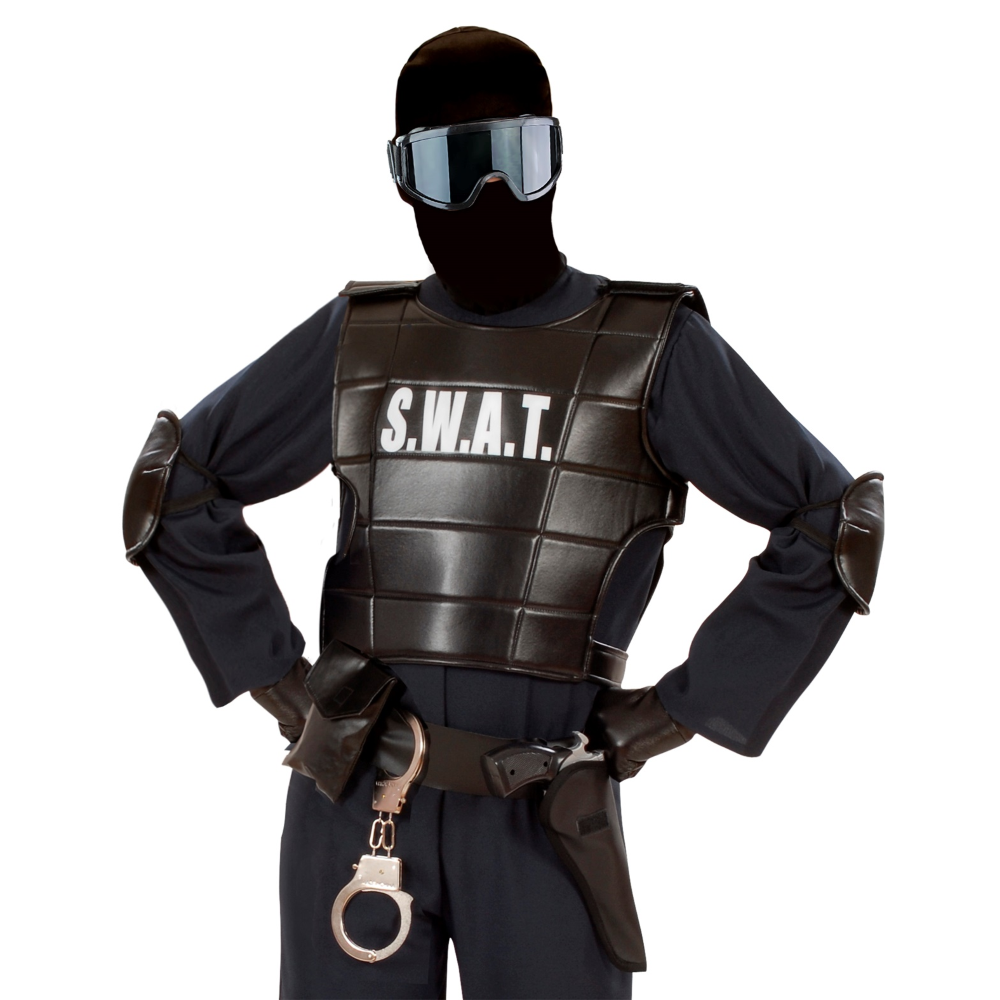 OCCHIALI TATTICI MASCHERINA MILITARE ACCESSORIO PER TRAVESTIMENTI COSTUMI CARNEVALE DA BAMBINO - 02438