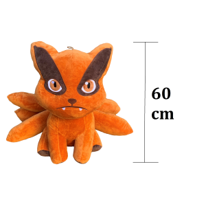 PELUCHE KURAMA JUMBO KYUBI VOLPE A NOVE CODE NARUTO SHIPPUDEN PUPAZZO 60 CM - 16002178