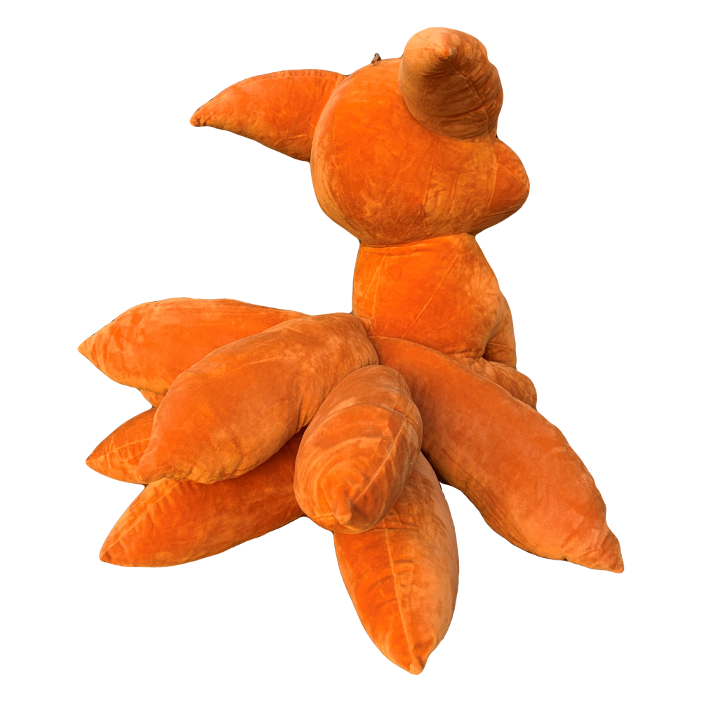 PELUCHE KURAMA JUMBO KYUBI VOLPE A NOVE CODE NARUTO SHIPPUDEN PUPAZZO 60 CM - 16002178