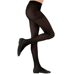 CALZE COLLANT NERI 40 DENARI ACCESSORI ABITO TRAVESTIMENTO VESTITO CARNEVALE - 20502