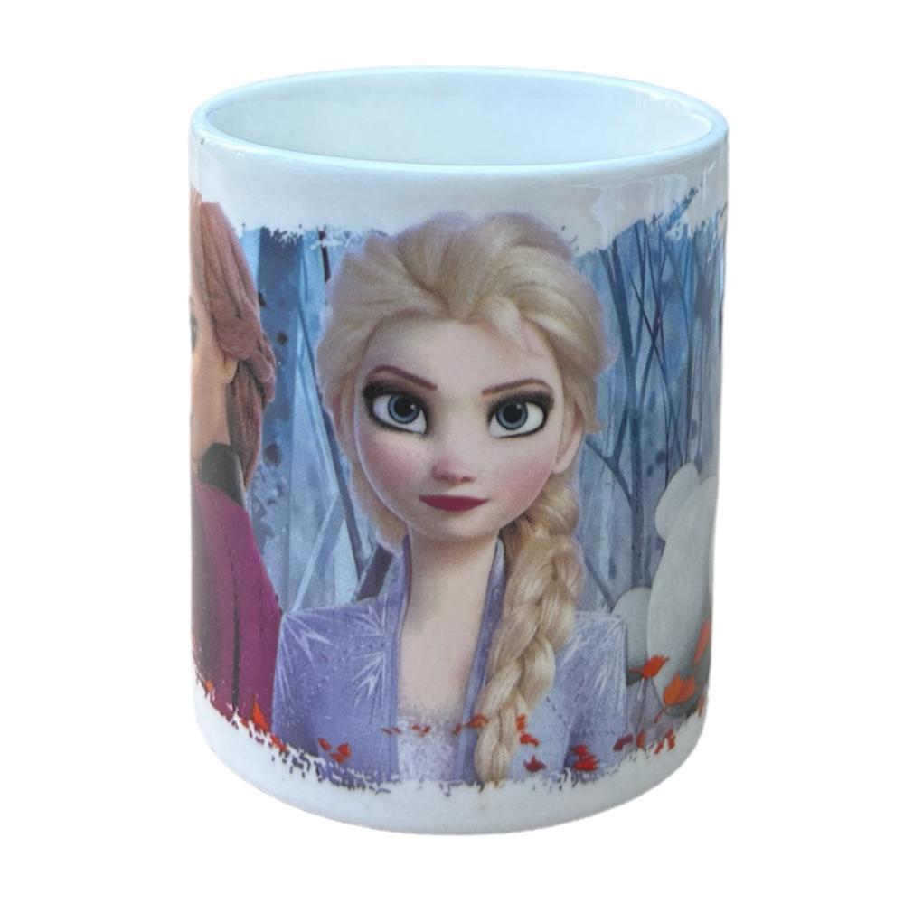 SET 3 PEZZI IN CERAMICA FROZEN DISNEY TAZZA CIOTOLA PIATTO STOVIGLIE PER BAMBINI IN CONFEZIONE - 80636