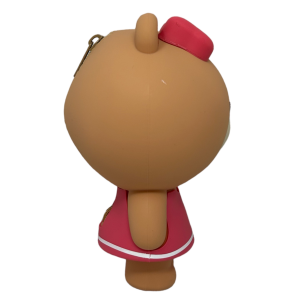 TOMBOLINO ASTUCCIO IN SILICONE LINE FRIENDS CHOCO ORSO PORTACOLORI 19X11 CM - MC23821/2