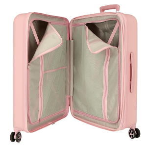TROLLEY DA VIAGGIO MINNIE E TOPOLINO BACI DISNEY 70 CM VALIGIA DA STIVA IN ABS - 3739428