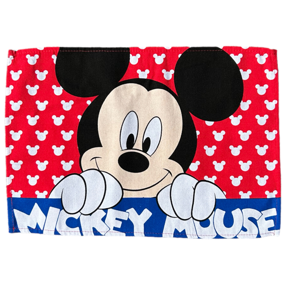 TOVAGLIETTA TOPOLINO DISNEY MISTO COTONE LAVABILE DA COLAZIONE PRANZO CM 45 X 32 - D06604MC