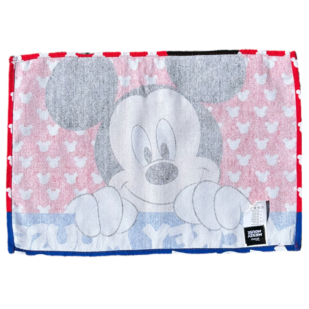 TOVAGLIETTA TOPOLINO DISNEY MISTO COTONE LAVABILE DA COLAZIONE PRANZO CM 45 X 32 - D06604MC