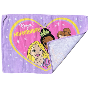 TOVAGLIETTA PRINCIPESSE DISNEY MISTO COTONE LAVABILE DA COLAZIONE PRANZO CM 45 X 32 - D05162MC