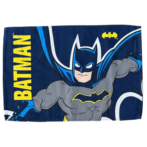 TOVAGLIETTA BATMAN DC COMICS MISTO COTONE LAVABILE DA COLAZIONE PRANZO CM 45 X 32 - L05175MC