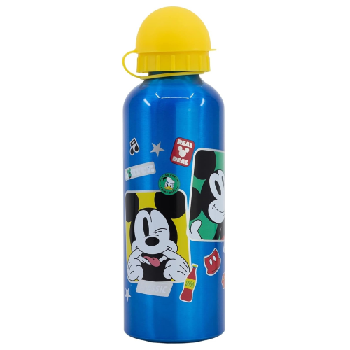 BORRACCIA IN ALLUMINIO TOPOLINO DISNEY CON BECCUCCIO E COPERCHIO 530 ML - 74360