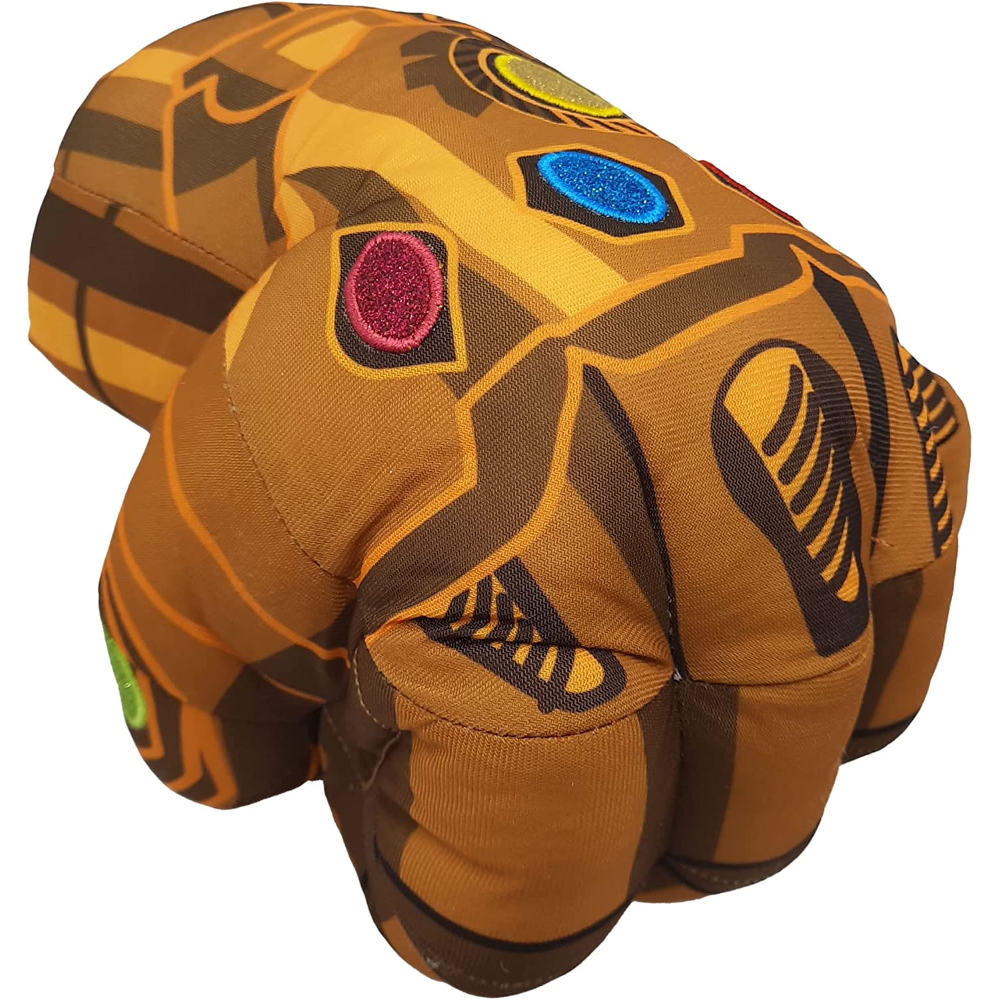 PELUCHE GUANTONE DELL'INFINITO THANOS AVENGERS MARVEL MANO SINISTRA PUPAZZO CM. 55 - 7546LD