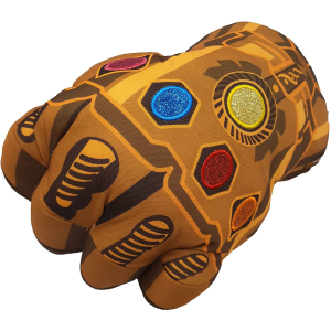 PELUCHE GUANTONE DELL'INFINITO THANOS AVENGERS MARVEL MANO SINISTRA PUPAZZO CM. 55 - 7546LD