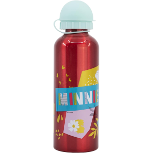 BORRACCIA IN ALLUMINIO MINNIE DISNEY CON BECCUCCIO E COPERCHIO 530 ML - 74460