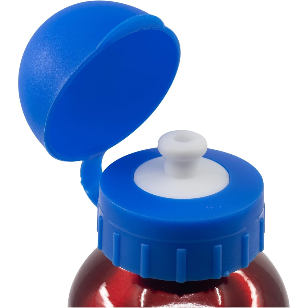BORRACCIA IN ALLUMINIO SPIDERMAN MARVEL CON BECCUCCIO E COPERCHIO 530 ML - 74760