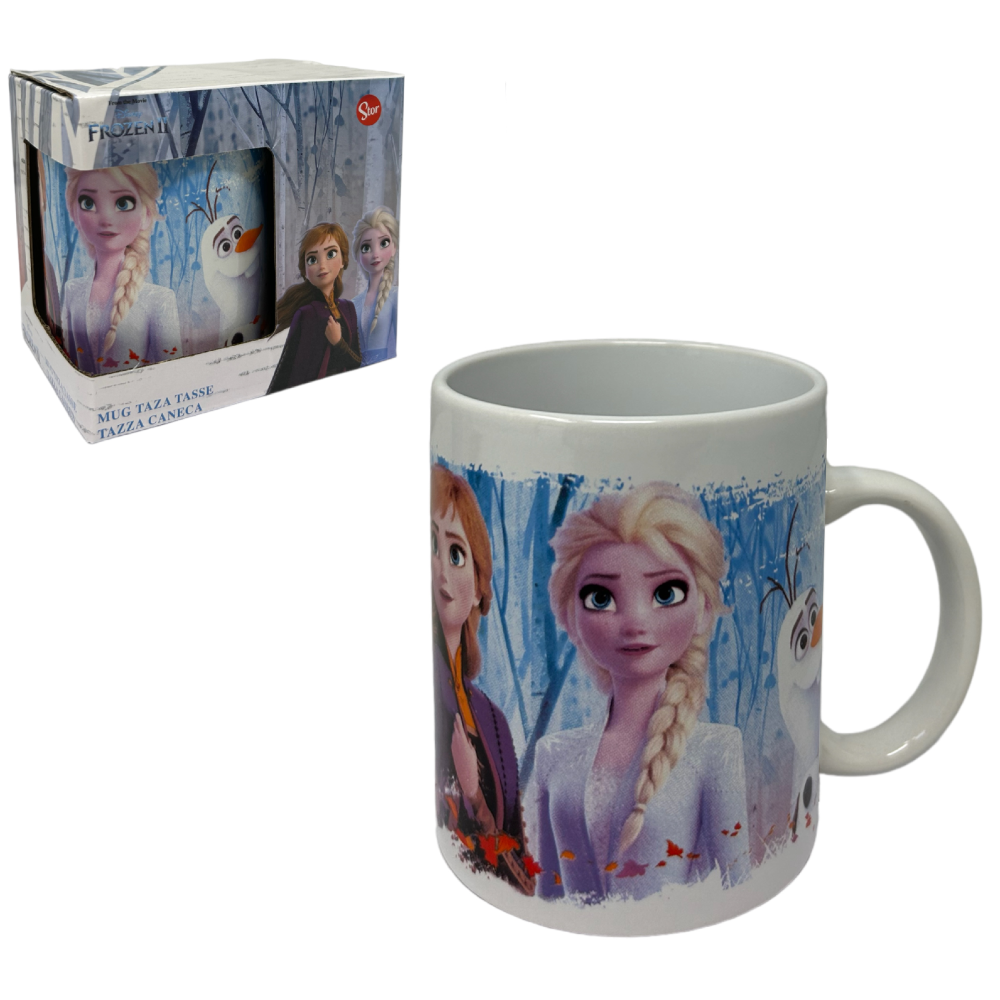 TAZZA MUG IN CERAMICA FROZEN DISNEY 320 ML IN CONFEZIONE - 78785