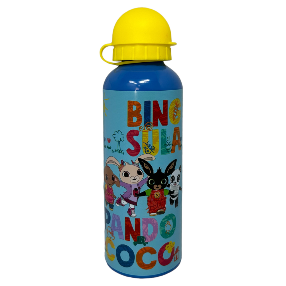 BORRACCIA IN ALLUMINIO BING SULA PANDO COCO BECCUCCIO E COPERCHIO 500 ML - Q06389MC/G