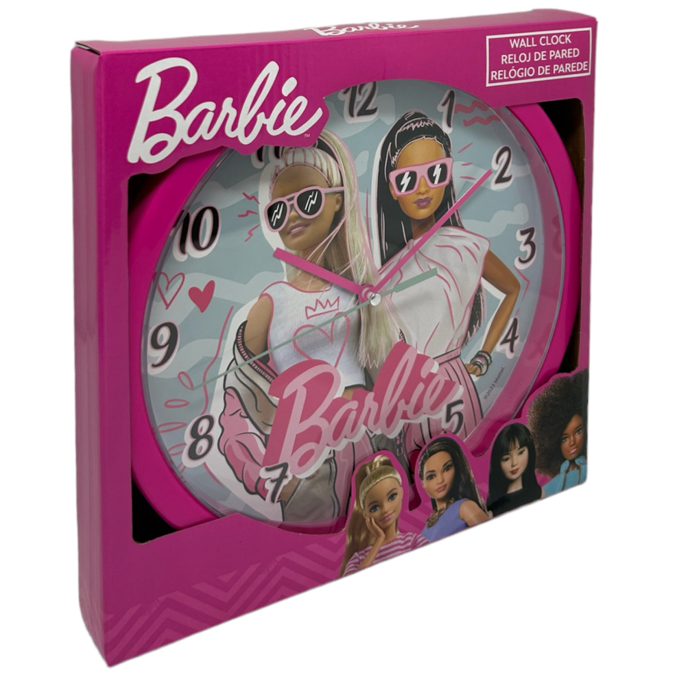 OROLOGIO DA PARETE BARBIE MATTEL DIAMETRO CM. 25 - BB00014
