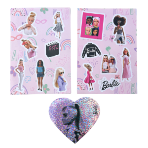 MAXI SET DIARIO SEGRETO CON ACCESSORI BARBIE MATTEL IN CONFEZIONE REGALO - BR0827